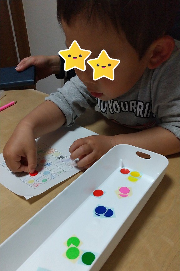 シール貼り 必要なものリスト