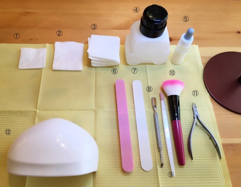 ジェルネイル 必要なものリスト